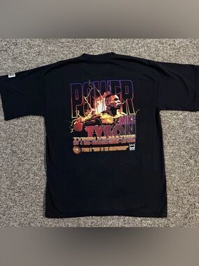 Vintage Mike Tyson Vs Buster Mathis Tee 95’ MGM Grand Men’s Size Large Rare USA